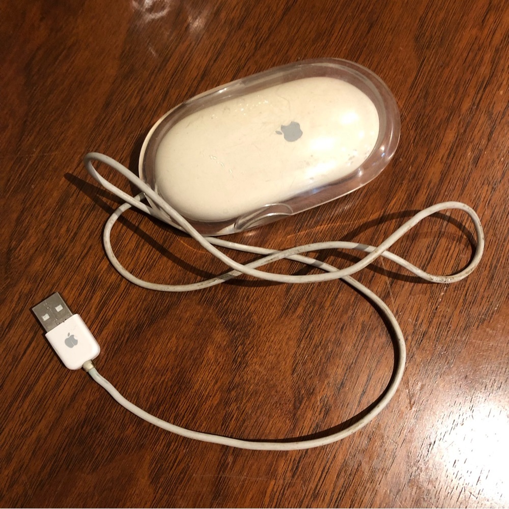 Apple Vintage Wired Pro Mouse USB